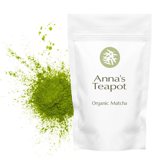 Anna's Teapot Organic Matcha from Japan directly from the farm