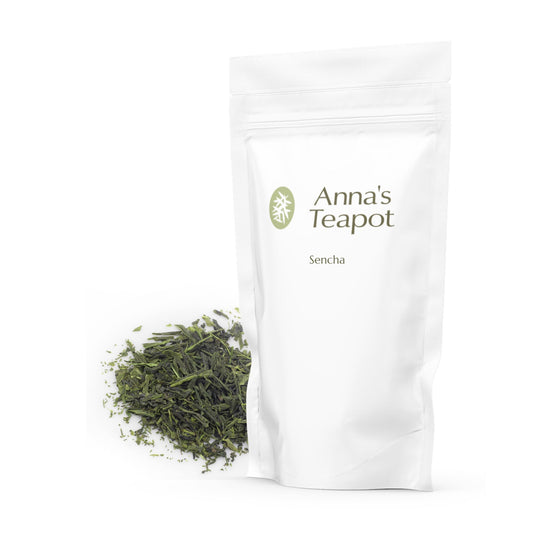 Anna's Teapot Organic Sencha Asamushi - Organic Loose Japanese Green Tea