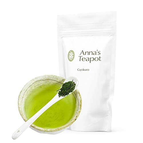 Anna's Teapot Gyokuro Organic Green Tea - Premium Japanese Green Tea from the 2023 Harvest in a Resealable Pouch (100g)