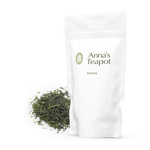 Anna's Teapot Organic Sencha Green Tea - High-Quality Organic Japanese Green Tea - Loose Organic Sencha from Japan