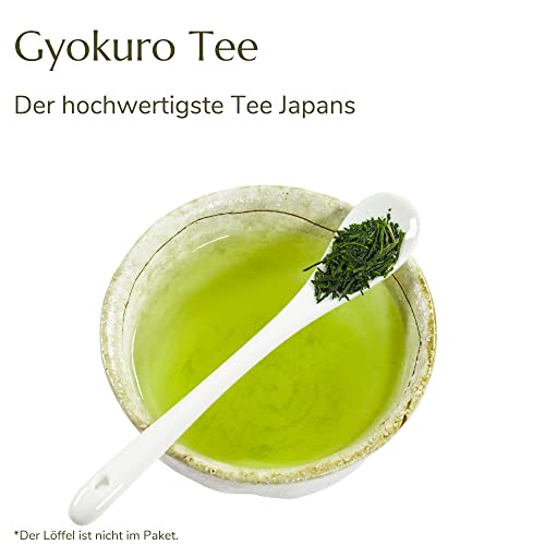 Anna's Teapot Gyokuro Organic Green Tea - Premium Japanese Green Tea from the 2023 Harvest in a Resealable Pouch (100g)
